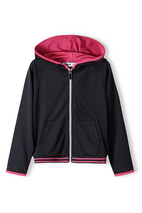 MINOTI Sweatjakke  magenta / sort