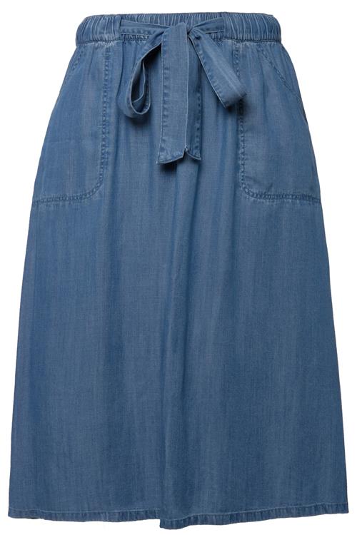 Ulla Popken Nederdel  blue denim