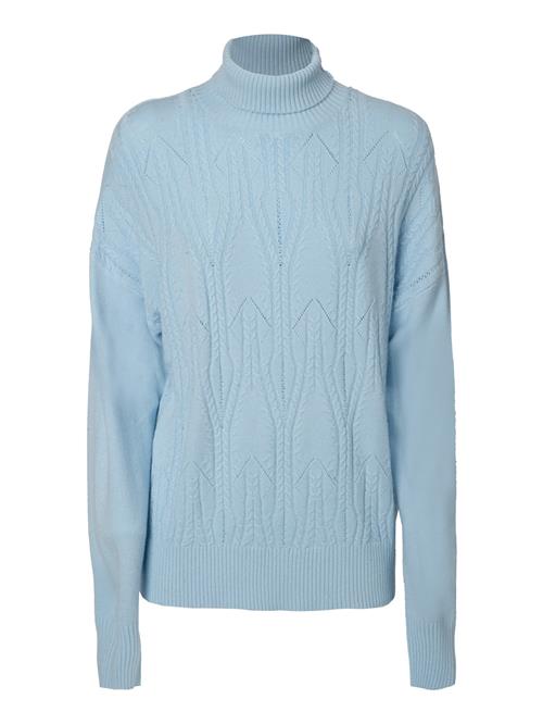 Influencer Pullover  lyseblå