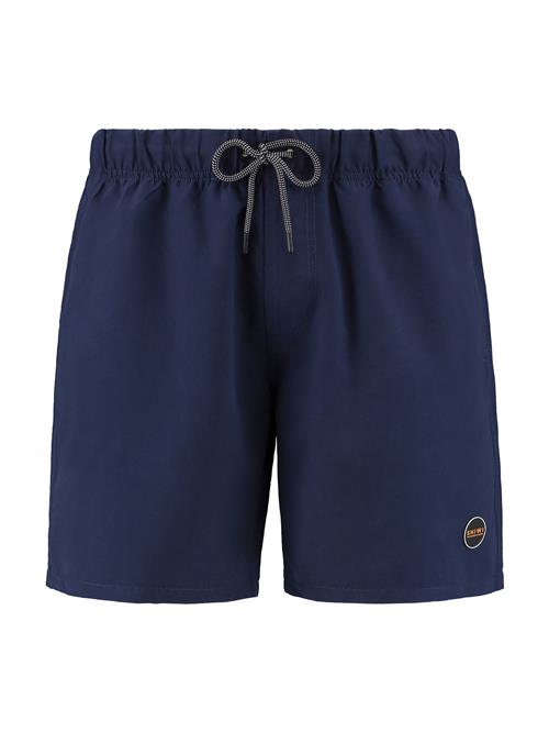 Shiwi Badeshorts 'MIKE'  navy / mørkeorange / sort / hvid