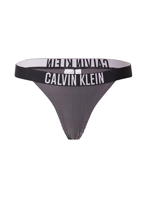 Calvin Klein Swimwear Bikinitrusse  sort / hvid