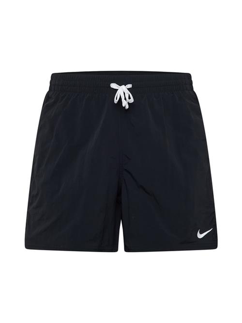 Nike Swim Badeshorts  sort / hvid