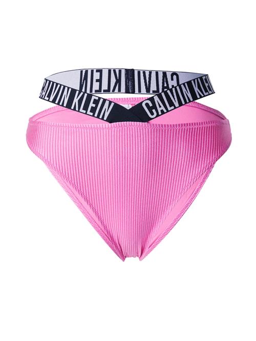 Calvin Klein Swimwear Bikinitrusse 'Intense Power '  pink / sort / hvid