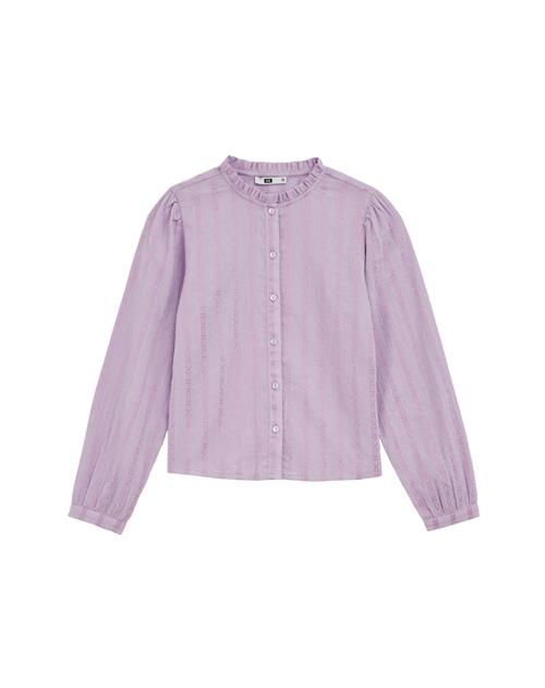 Se WE Fashion Bluse  lilla / lavendel ved About You