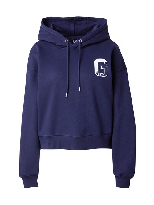 Se GAP Sweatshirt  navy / hvid ved About You