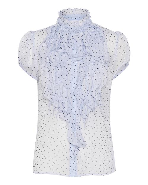 SAINT TROPEZ Shirts 'Lilja'  pastelblå