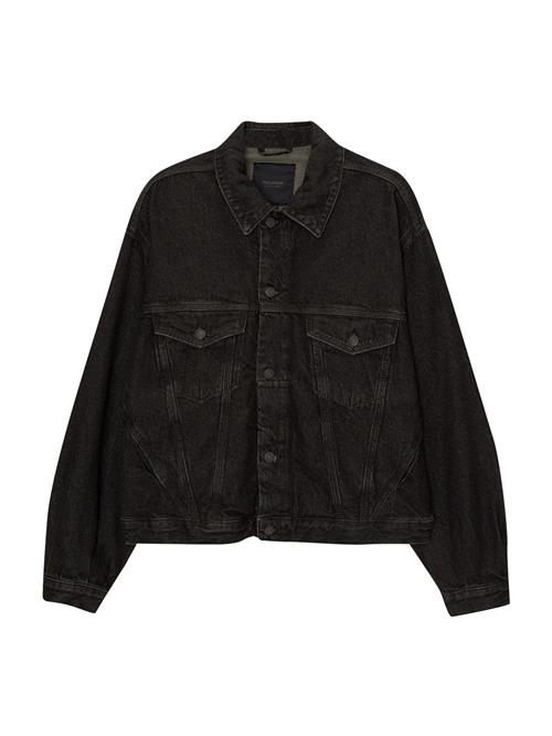 Pull&Bear Overgangsjakke  black denim