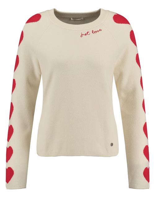 Se Key Largo Pullover 'Bless'  creme / rød ved About You