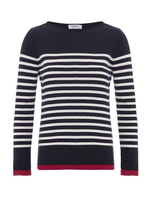 Se Moxx Paris Pullover 'Pablo'  navy / rød / hvid ved About You