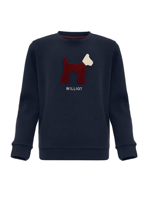 Williot Sweatshirt  ecru / navy / burgunder