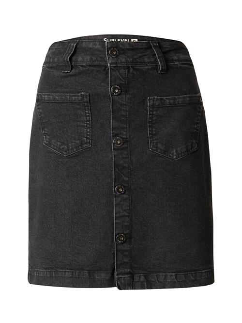 Sublevel Nederdel  black denim