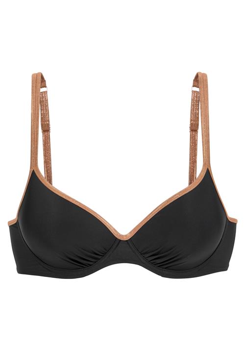 BRUNO BANANI Bikinioverdel  rustbrun / sort