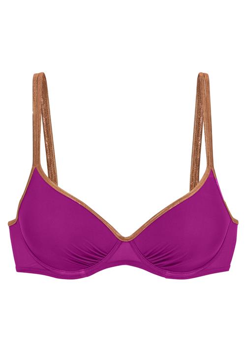 BRUNO BANANI Bikinioverdel  rustbrun / lilla