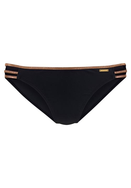 BRUNO BANANI Bikinitrusse  guld / sort