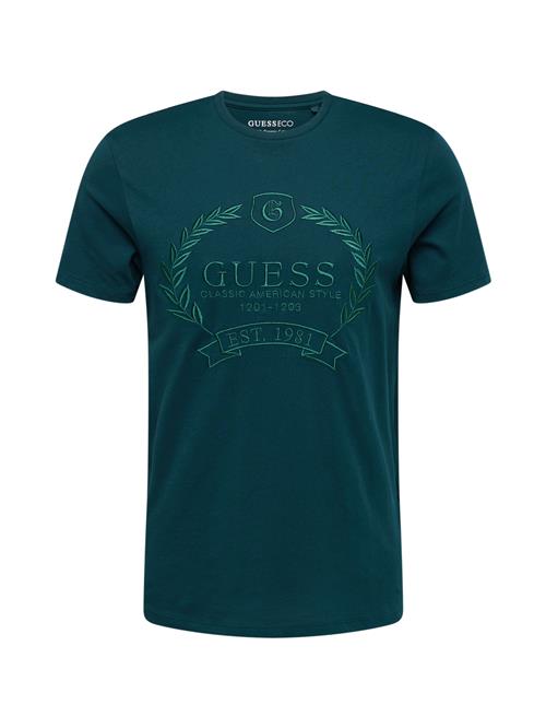 GUESS Bluser & t-shirts 'CLASSIC'  smaragd / mørkegrøn