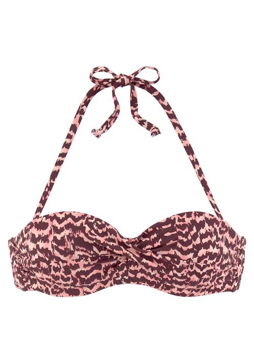 LASCANA Bikinioverdel  pastelpink / lys pink / bordeaux