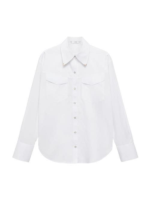 MANGO Bluse 'Californ'  offwhite