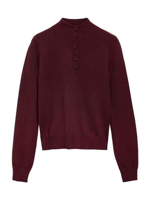 Se MANGO Pullover 'PESTO'  mørkerød ved About You