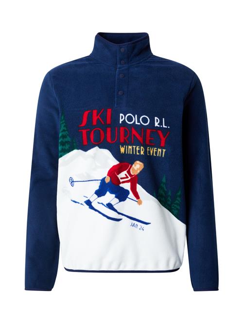 Polo Ralph Lauren Sweatshirt  marin / gran / mørkerød / hvid