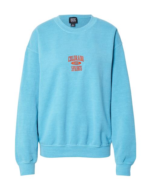 Se BDG Urban Outfitters Sweatshirt  lyseblå / mørkerød ved About You