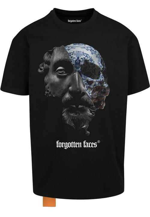 Forgotten Faces Bluser & t-shirts 'Aurelius'  grå / sort / hvid