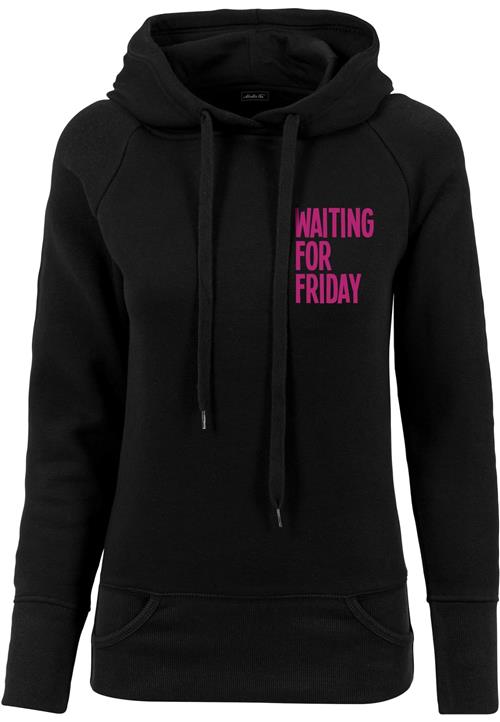 Merchcode Sweatshirt 'Waiting For Friday'  pitaya / sort