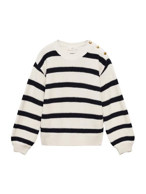 MANGO KIDS Pullover 'ELODIE'  ecru / sort