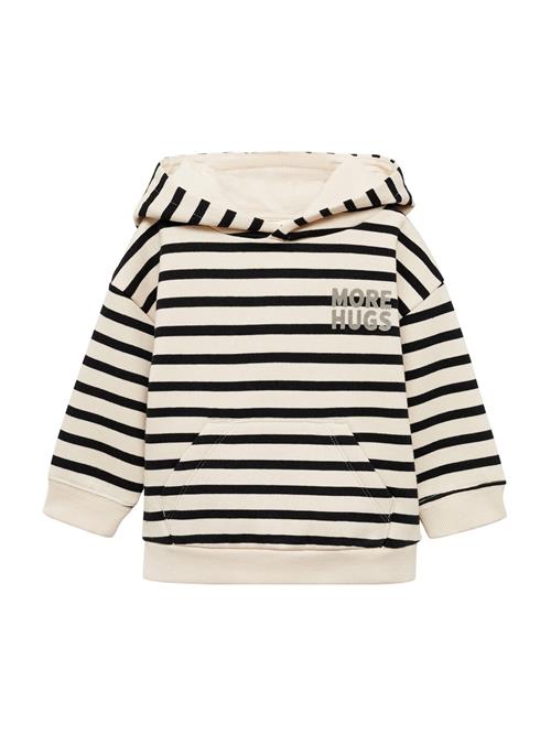 MANGO KIDS Sweatshirt 'HUG'  kit / grå / sort