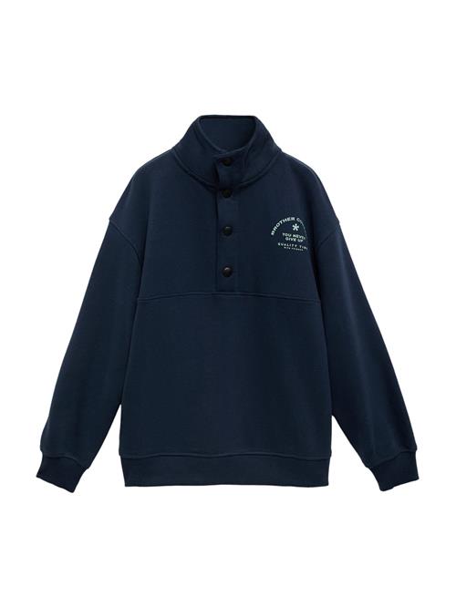 Se MANGO KIDS Sweatshirt 'BROTHER'  navy ved About You