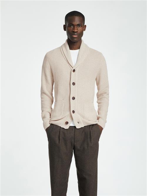 Se SELECTED HOMME Cardigan  lysebeige ved About You