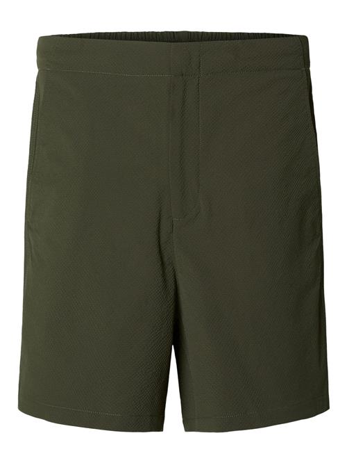 SELECTED HOMME Badeshorts 'HARRY'  mørkegrøn