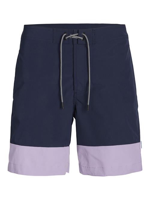 JACK & JONES Badeshorts  navy / pastellilla