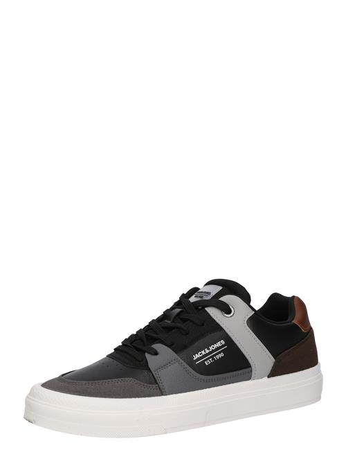 JACK & JONES Sneaker low 'JFWBARTON COMBO'  brun / grå / antracit