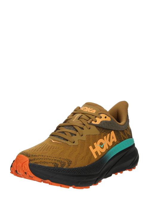 Hoka One One Løbesko 'CHALLENGER ATR 7'  cyanblå / honning / orange / sort