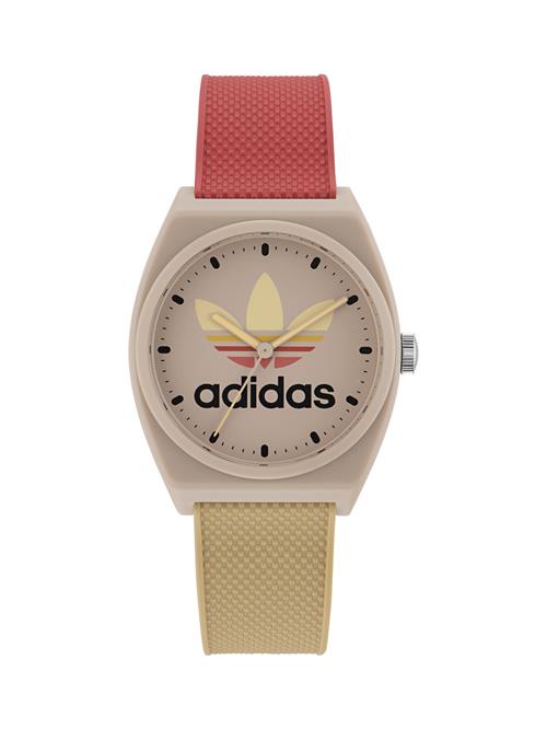 ADIDAS ORIGINALS Analogt ur ' PROJECT TWO '  beige / pink