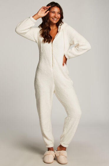 Hunkemöller Onesie Fleece hvid