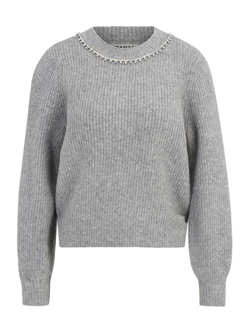 Se Only Petite Pullover 'ONLGAIDA'  grå-meleret ved About You