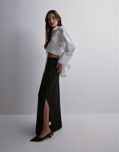 Selected Femme - Sort - Slfilvetti Long Skirt