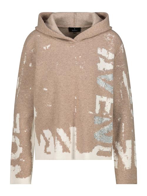 monari Pullover  lysebrun / offwhite