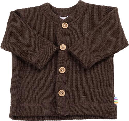 Se Joha Cardigan Str 2-4 år / 100 - Mrk. Brun Cardigans Merino hos Magasin ved Magasin