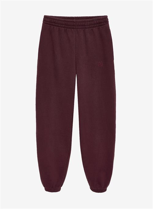 Anine Bing Karter Jogger Dark Burgundy