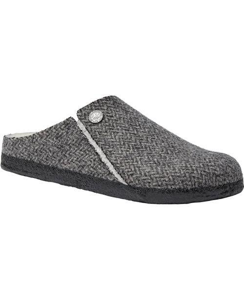 Birkenstock Zermatt Shear FE Herringbone Dark Grey Kvinde Herringbone Gray Sandaler Str 41 - hos Magasin