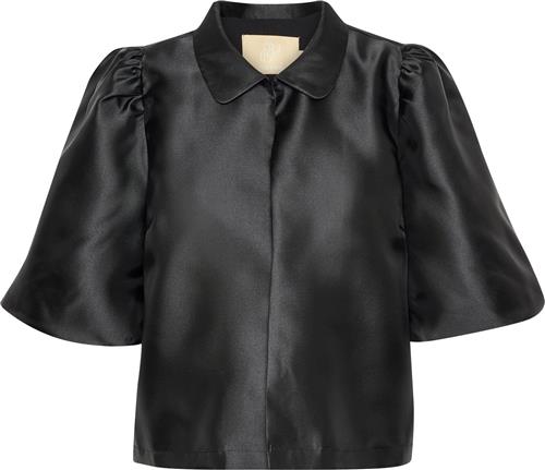 Se Culture Cutafta Jacket Kvinde Black Kortærmede Bluser Str XS - hos Magasin ved Magasin