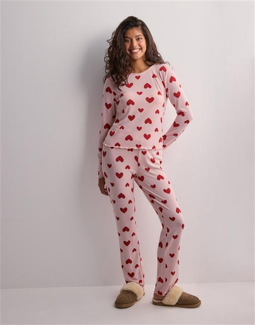 Vero Moda - Pink - Vmpippa Nightwear Set Xmas