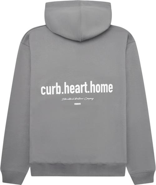 Se Woodbird Wbpope Home Hoodie Mand Antra Grey Sweatshirts Str S - hos Magasin ved Magasin