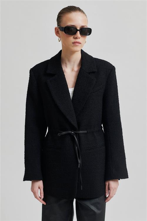 Second Female Josa Blazer Kvinde Black Blazere Str M - hos Magasin