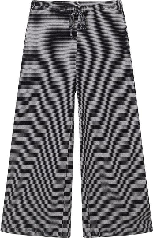 Mads Nørgaard - Copenhagen 2x2 Cotton Stripe Verona Pants Str 4 år - Blå Og Hvid Striber Bukser hos Magasin