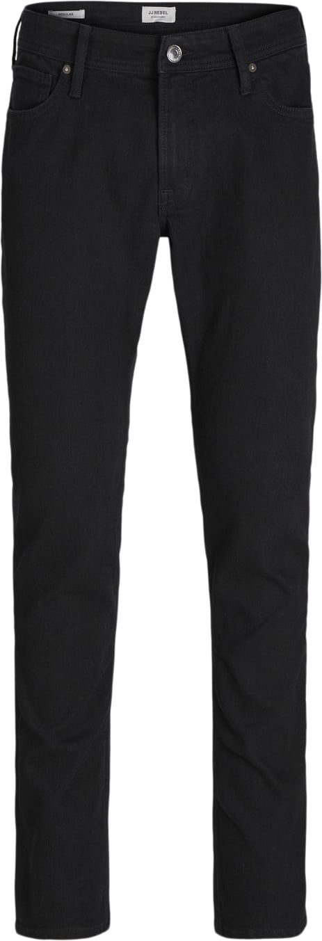 JJ-REBEL Jrebluke Jjcraft MF 763 Noos Mand Black Denim Jeans Slim Fit Str "31/""32" - Denim hos Magasin