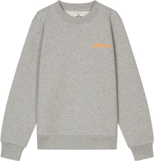 Mads Nørgaard - Copenhagen Organic Sweat Solo Sweatshirt Str 8 år - Grå Sweatshirts Bomuld hos Magasin