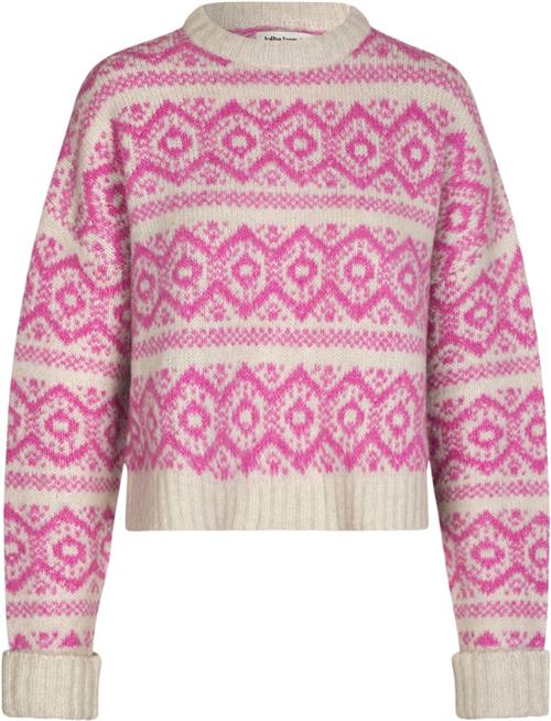 Se Lollys Laundry Lottiell Jumper LS Kvinde Neon Pink Sweaters Str S - hos Magasin ved Magasin